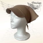 Letná šatka so šiltom mušelín III. – Obrázok 5