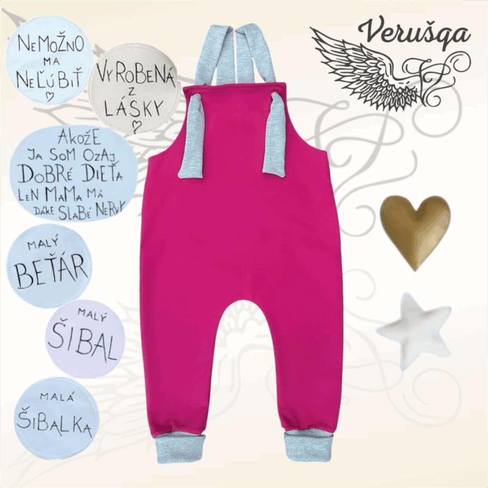 Trakáče Fuchsia Sivá – Obrázok 1
